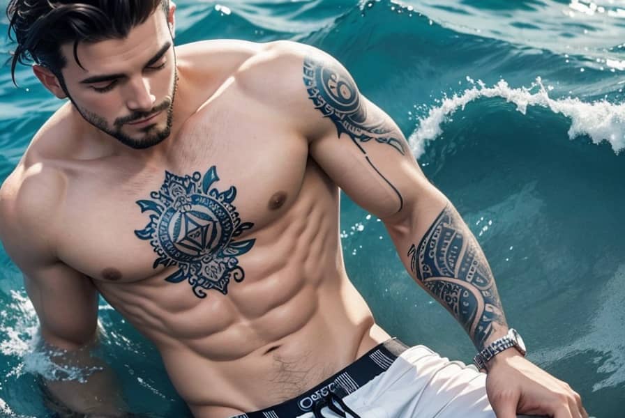 Aquarius Male Tattoos Exploring Symbolism and Design Ideas