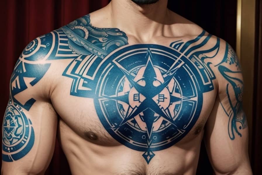 Aquarius Tattoo Design Ideas for Males